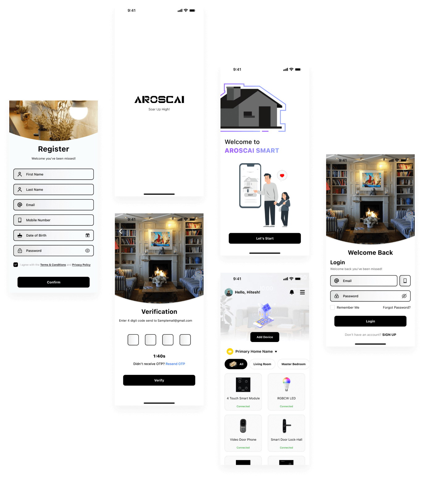 AROSCAI: Smart Home App