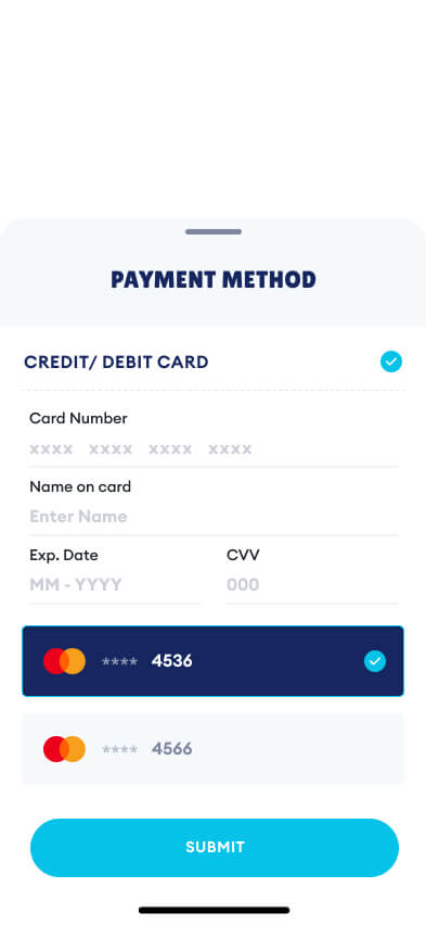 payment method