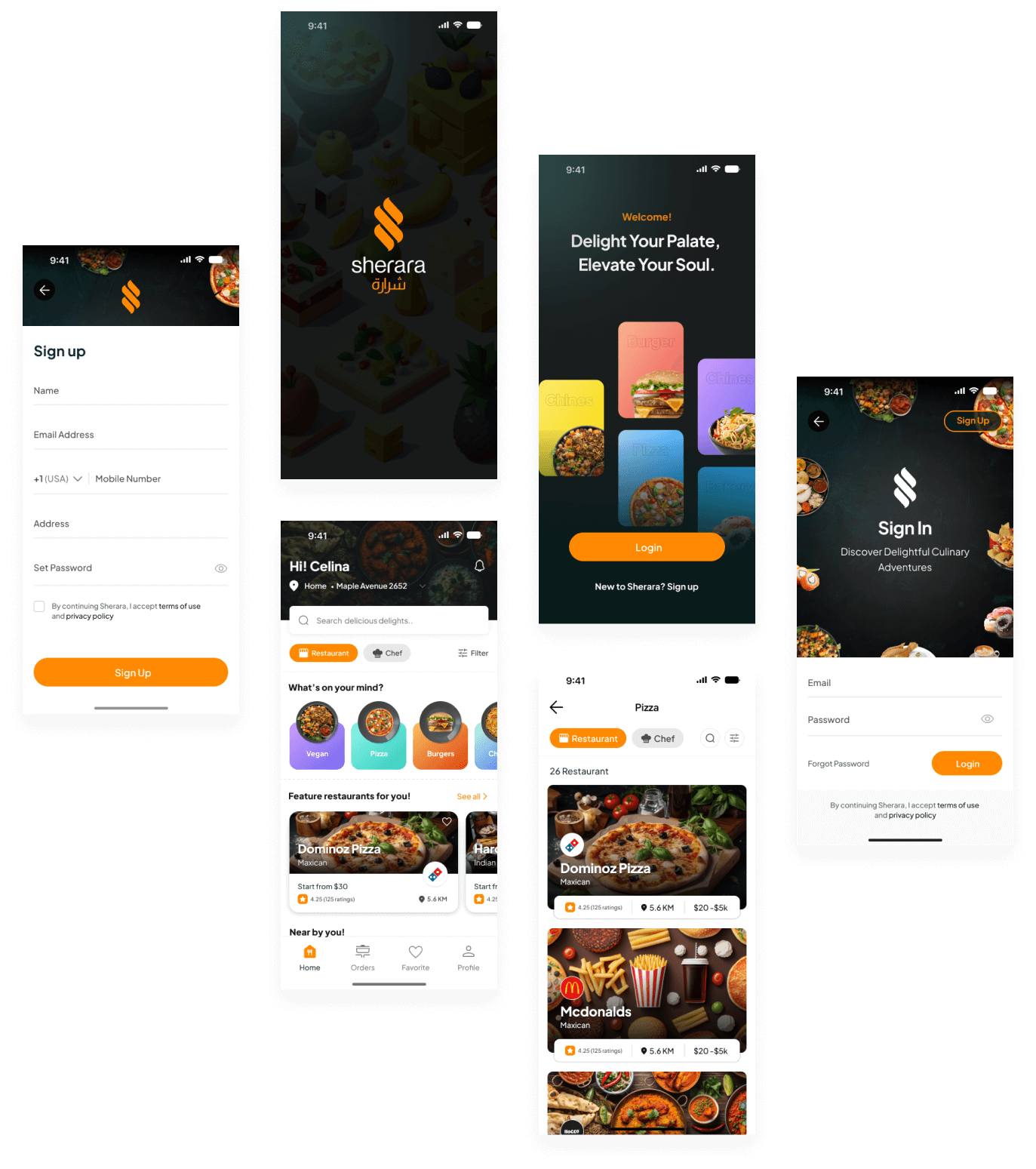 Sherara- A Food Delivery App