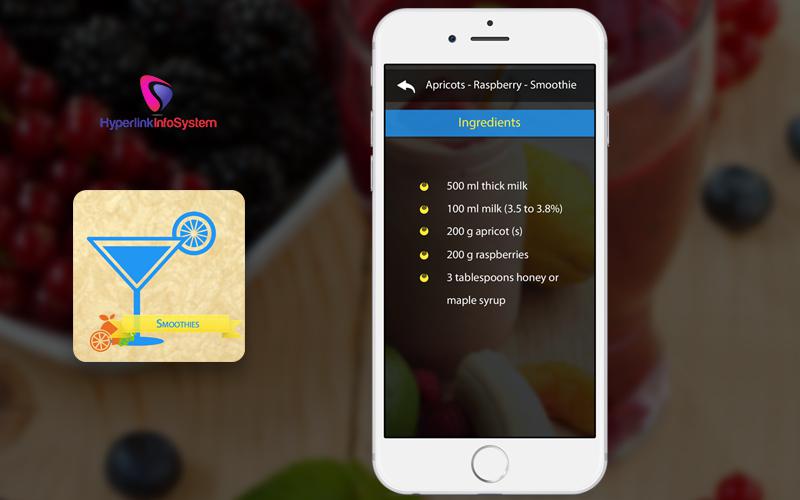 food recipe app development