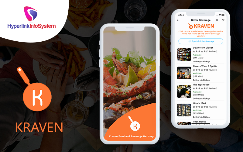 on-demand food order app