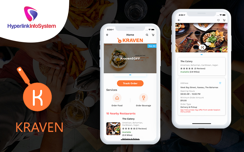 on-demand food order app