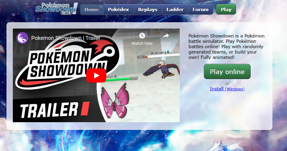 Pokemon Showdown