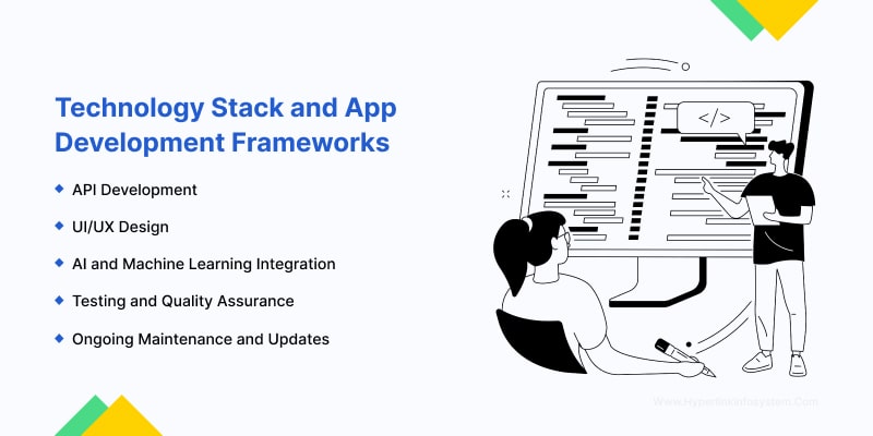 technology stack and app development frameworks